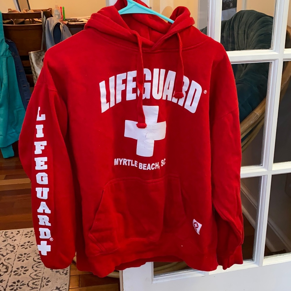 Myrtle beach lifeguard hoodie, hardly worn